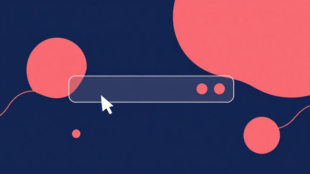 Abstract chat input bar representing hands-on prompting practice